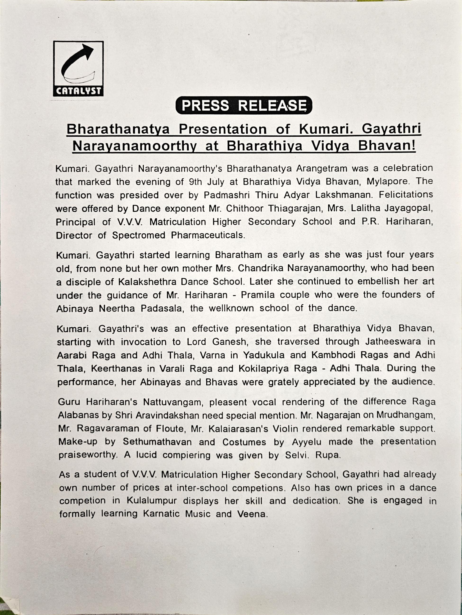 Arangetram Ceremony - Image 10